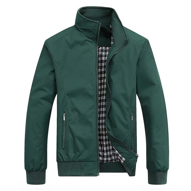 Jaqueta Bomber Masculina Primavera/Outono 2025 - Elegância Casual e Moderna