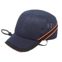 Segurança do trabalho Hi-Viz Strip Bump Cap, capacete protetor de casca interna dura, estilo de beisebol para trabalho fábrica loja cabeça proteção - Image 6