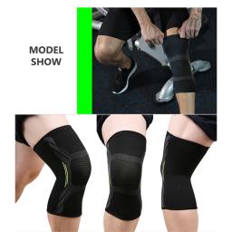 Mangas De Compressão Do Joelho, Shin Pads, Voleibol, Basquetebol, Futebol, Proteção Esportiva, Suportes De Joelho, 1Pc - Image 5