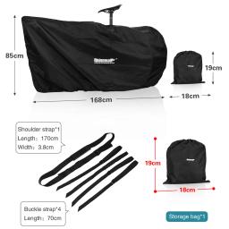 Rhinowalk-Portátil Mountain Bike Carry Bag, MTB Ciclismo Travel Bag, Acessórios de bicicleta, Desporto ao ar livre, 27,5 ", 700C, 2023 - Image 5