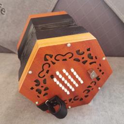 Blazefine-Acordeão Hexagonal para Adulto, Concertina Inglesa, Bolsa de Transporte, Mesma Nota em Pull and Push, Jogo Profissional Primário - Image 4