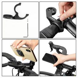 GPS e gps titular do telefone móvel para bicicleta, suporte do smartphone para mtb, bicicleta de estrada, guidão, garmin, universal - Image 6