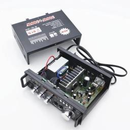 Amplificadores Doméstico Áudio, 600W, Compatível com Bluetooth, Subwoofer, Teatro, Sistema de Som, Mini Amplificador, Controlo RC Profissional - Image 4
