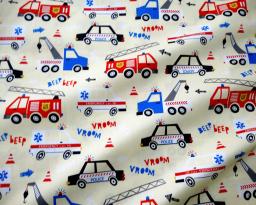 Tecido de algodão com estampa Twill para costura, 100% algodão, costura, Home Textile, Child Dress Making, Tecido macio, Veículo de engenharia, Avião, Fox - Image 4
