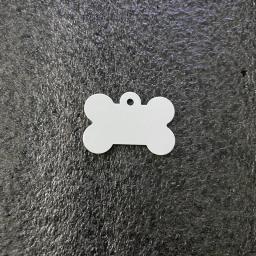 Etiqueta de endereço dos acessórios da identificação do gato do animal de estimação da etiqueta do cão da sublimação para cães 2-lados transferência térmica que imprime placas de identificação em branco - Image 4