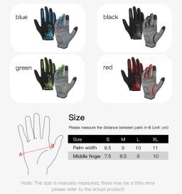 Luvas de ciclismo impermeável para homens, Mitten Touchscreen quente, Mitten esporte de inverno, bicicleta, esqui, equitação de motocicleta - Image 6