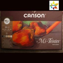 Canson pasta de papel mi-tes 5 tons de terra, cores/5 tons cinza 160gsm,24x32cm,32x41cm, superfície de pente de mel, livre de ácido - Image 4