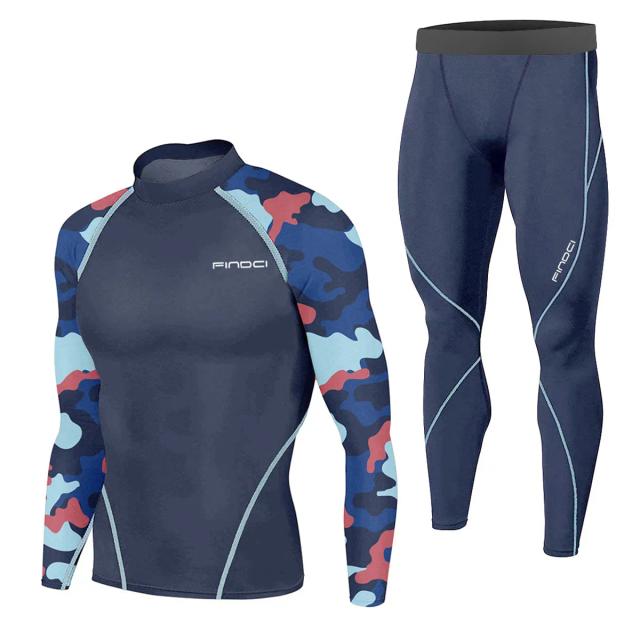 Conjunto de Calças de Compressão Masculinas para Esportes: Secagem Rápida e Conforto em Basketball, Academia e Corrida