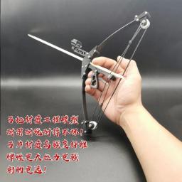 Ao ar livre mini arco composto com polia portátil destacável poderoso alvo tiro com arco e flecha brinquedos esportivos conjunto - Image 5