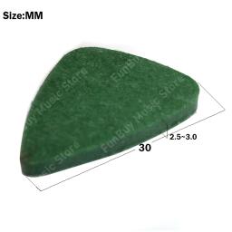 Palhetas de lã pura para guitarra, palhetas macias de feltro para ukulele e guitarra, palhetas coloridas, 5 peças - Image 6