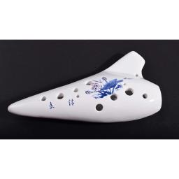 Instrumento musical clássico cerâmica ocarina 12 buracos forno-fogo cerâmica alto c lenda de zelda ocarina flauta - Image 3