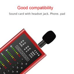 Kebidu-Microfone Em Linha Pequeno, Portátil, Mini, Omni-Direcional, Placa de Som, Gravador, Celular, Smartphone, Android Phone, 3,5mm - Image 5