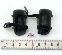 Militar tático joelheiras para Airsoft Paintball e caça, proteção de cotovelo, 1/6 soldado, exército, 12 "figura do corpo, em estoque - Image 4