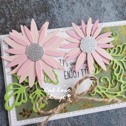 Catlove flor margarida corte de metal dados scrapbooking molde estêncil cortar cartão que faz diy artesanato gravação novos dados para 2021 - Image 5