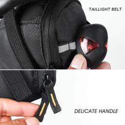 Bicicleta Sacos À Prova D' Água Bicicleta Saddle Sacos Cycl Cauda Assento Saco Traseiro Equitação Grande Capacidade De Armazenamento Ciclismo Accessoris - Image 5