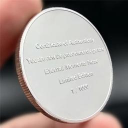 Edição limitada Moeda Comemorativa com Diamante, Momentos Eternos, Rosa, Confissão de Amor, Propor Casamento, Presente Memorial - Image 4