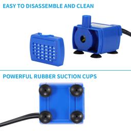 Bomba para bebedouro para animais de estimação, mini tanque de água com 3 camadas para substituição em casa, para gato e cachorro - Image 6