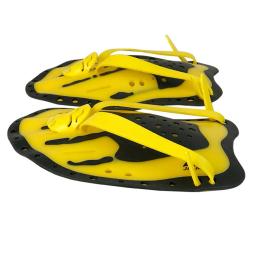Natação mergulho pás silicone luvas de mergulho fin flipper sapo dedo auxílio à formação para adultos crianças iniciantes luvas de natação - Image 4