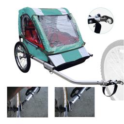 Vedador de metal para trailer de bicicleta, engate clássico universal para bebês, adaptador de engate para trailer - Image 2