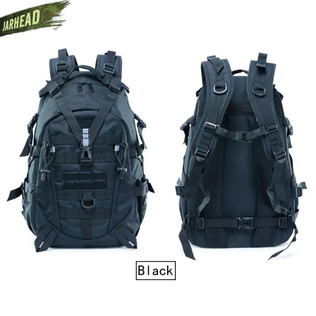 Mochila Tática Militar à Prova d'Água com Estampa de Camuflagem para Trilhas, Caça e Aventuras ao Ar Livre