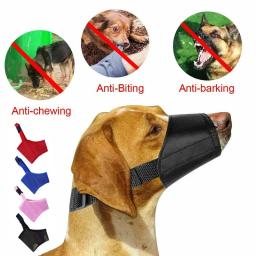 Focinho ajustável para animais de estimação, focinho de plástico antilatido para animais de estimação, produtos para treinamento de cães grandes e pequenos - Image 2