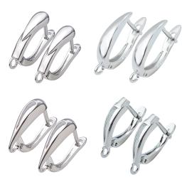 Charme diy material brinco básico prendedor de cobre artesanal fechos bail brinco ganchos acessórios para diy jóias fazendo suprimentos - Image 1