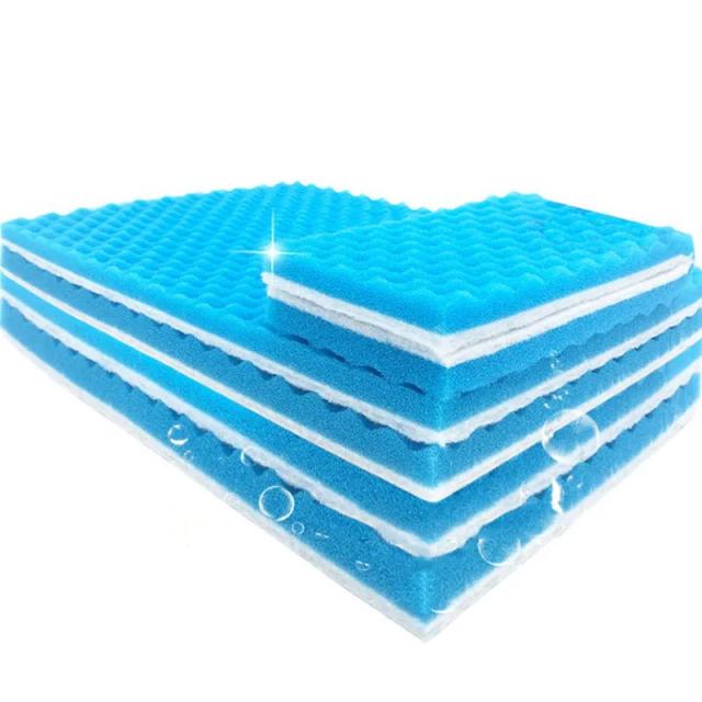 Espuma de Filtragem Bioquímica para Aquário 50cm x 11cm x 2cm - Ideal para Tanques de Peixes e Skimmers