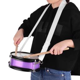 Muslady tambor de percussão 8 polegada snare tambor cabeça com baquetas alça de ombro tambor chave para iniciante estudante banda feriado presente - Image 3