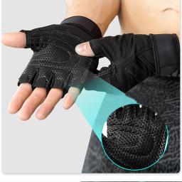 Luvas De Ginásio Luvas De Levantamento De Peso Fitness Treinamento De Construção Corporal Esportes Exercício Esporte Workout Luva para Homens Mulheres - Image 4