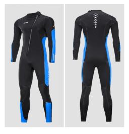 Fato de neoprene 3MM Fatos de neoprene masculinos e femininos com zíper frontal, snorkeling, mergulho, natação, canoagem, kite surf, roupa de mergulho completa - Image 2