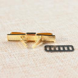1x fivela de metal com fecho fofo laço bolsa de conchos chapéu decoração ferragens diy couro acessório de artesanato dourado 47mm (1-1/4 ") - Image 5