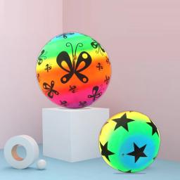 Bola infantil de futebol, bola esportiva para treino de crianças com arco-íris e para áreas internas e externas - Image 4