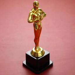 Oscar troféu prêmio plástico dourado réplica equipe esportes competição artesanato lembrança festa celebração presente - Image 4
