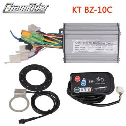 Kit de Conversão E-Bike, Display Meter, PAS Set, Controlador, Modo Duplo, Sensor Hall, Sem Sensores, 36V, 250W, 48V, 350W - Image 4