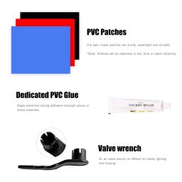 Kit de reparo para prancha inflável, reparo com pvc e cola, para barco inflável - Image 6