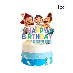 Disney-Luca Descartável Party Tableware Set para Crianças, Cartoon Anime Tema, Decorações De Festa, Brinquedos, Baby Shower, Aniversário Suprimentos - Image 5