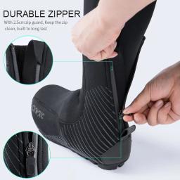 Capa para sapatos de ciclismo, capa de neoprene para sapatos de bicicleta resistente à água, cobertura completa de sapatos de chuva para estrada e mtb, inverno - Image 2
