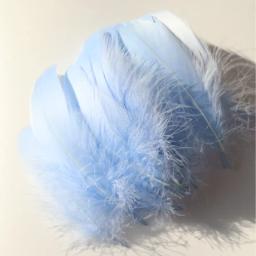 Penas de ganso naturais para decoração, penas de cisne coloridas, joias artesanais, festa DIY, 3 tamanhos, 4-15cm - Image 3