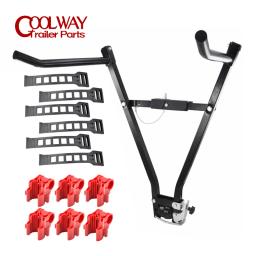 Suporte para bicicletas, rack em aço v, para transporte de bicicleta, carro, suporte de traseiro para suv - Image 2