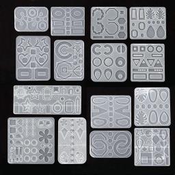Snasan molde de silicone para brincos pingente jóias fazendo artesanal diy ferramenta uv resina cola epoxy molde de silicone - Image 3