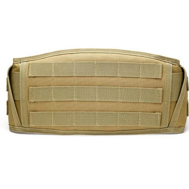 Cinto Tático Acolchoado Patrulha com Proteção para Combate em Nylon: Ideal para Airsoft e Paintball