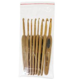 Alumínio Crochet Ganchos e agulhas de tricô, Tecelagem Ferramentas, Crochet Ganchos, Crochet Ganchos, Crochet Set, Crochet Needle Kit, Agulha Acessórios, 8Pcs - Image 3