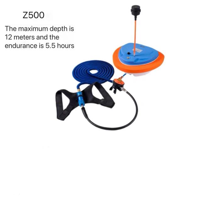 Equipamento de Mergulho Avançado para Profundidades de 12m com Suporte Móvel, Snorkel Subaquático e BCD – 2,7 a 5 Horas de Uso