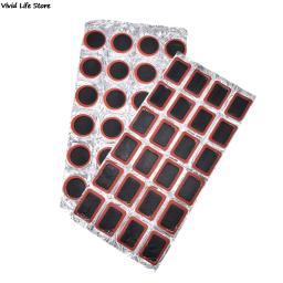 Bicicleta kit de reparo do pneu, remendo de borracha, para pneu, tubo, para ciclismo, moto do motor, não precisa de cola, 24pcs - Image 3