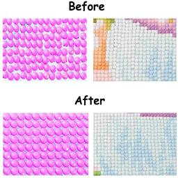 Diamante Bordado Acessórios e Kit de Ferramentas para Adultos e Crianças, Pintura Caixa De Armazenamento, Mosaico Caneta Bandejas, Pinça Rolo, DIY - Image 6