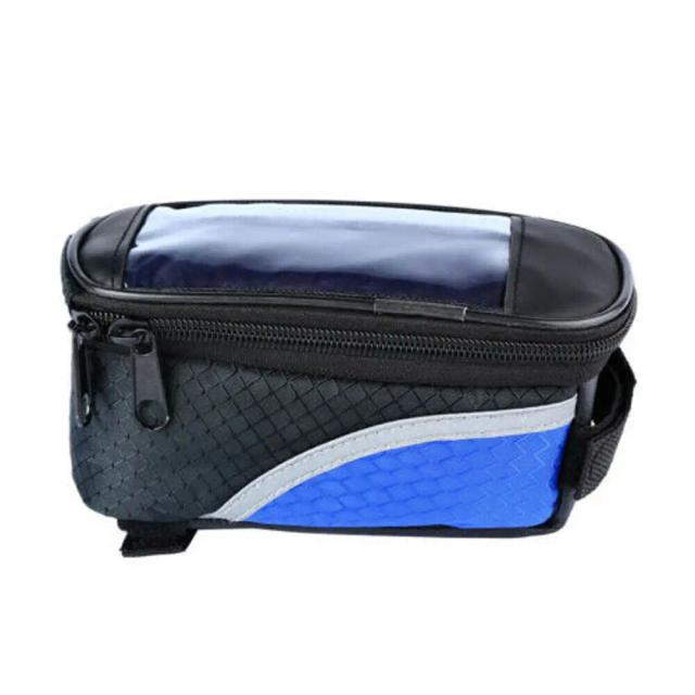 Bolsa Universal para Ciclismo: Acessório à Prova d'Água para Fixação Frontal de Bicicleta e Celular