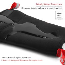 Capas para calçados de ciclismo, silicone, calor e grosso, proteção de inverno, à prova d'água, copriscarpe ciclismo - Image 4