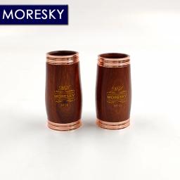 Moresky clarinete profissional de madeira vermelha, botões bb/rosa banhados a ouro/redwood sib clarnet - Image 6