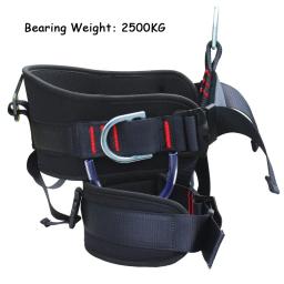 Outdoor Rock Climbing Harness, meio arnês corpo, suprimentos de proteção, equipamento de sobrevivência, cinto de segurança, 2500kg - Image 2