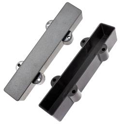 2 pçs captador capa 5 cordas selado para jazz jb baixo guitarra acessórios preto quente - Image 5